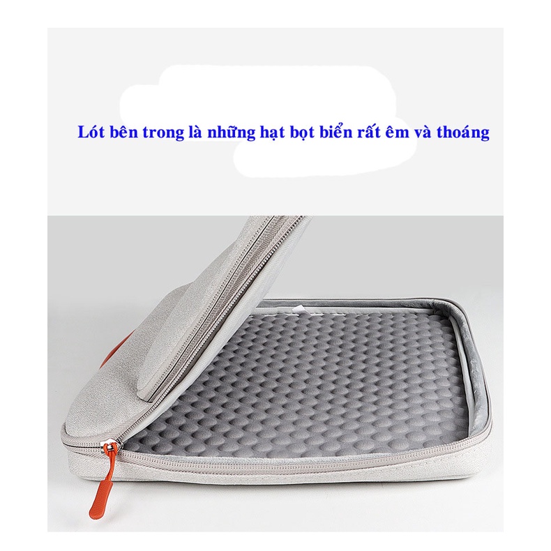 Túi chống sock laptop có quai xách ngang 2022 size 13' đến 15.6''