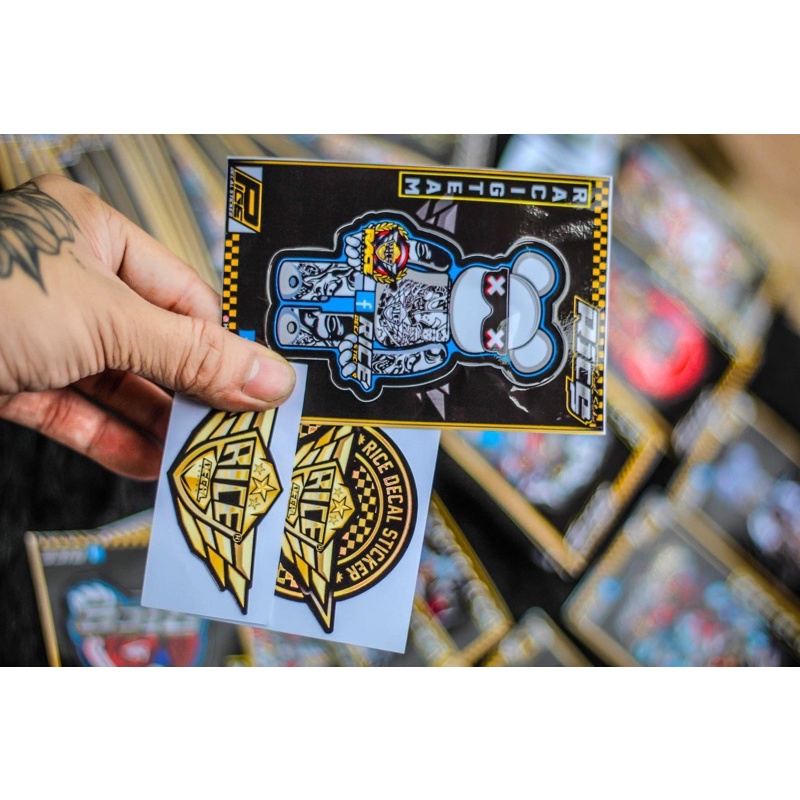 Tem Rice Sticker Bearbick