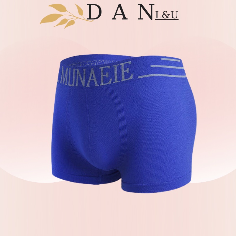 MUA 4 TẶNG 1 = 5 Quần Boxer MUNAFIE Cao cấp - Không đường may