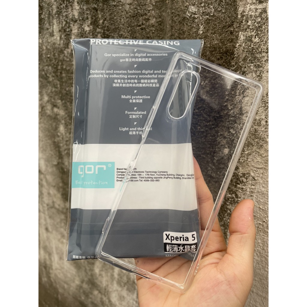 Ốp lưng silicon Gor cho Sony Xperia 5