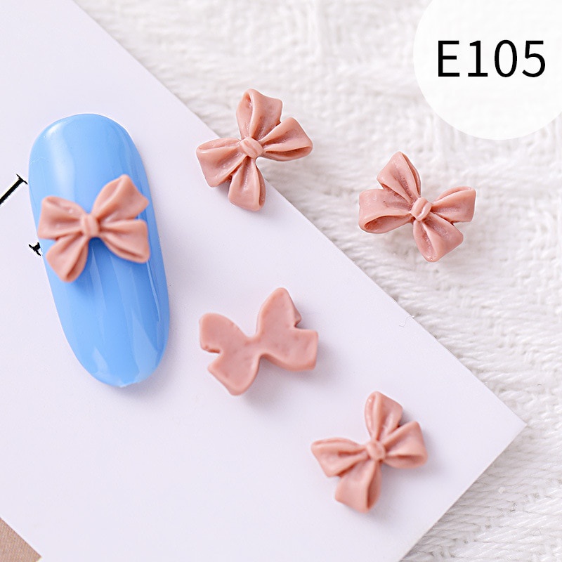 5PCS Butterfly Nail Art DecorationFor DIY 3D Nail Charm Accessories Mixed Style Japanese 9Colors Nail Art Rhinestone Jewelry