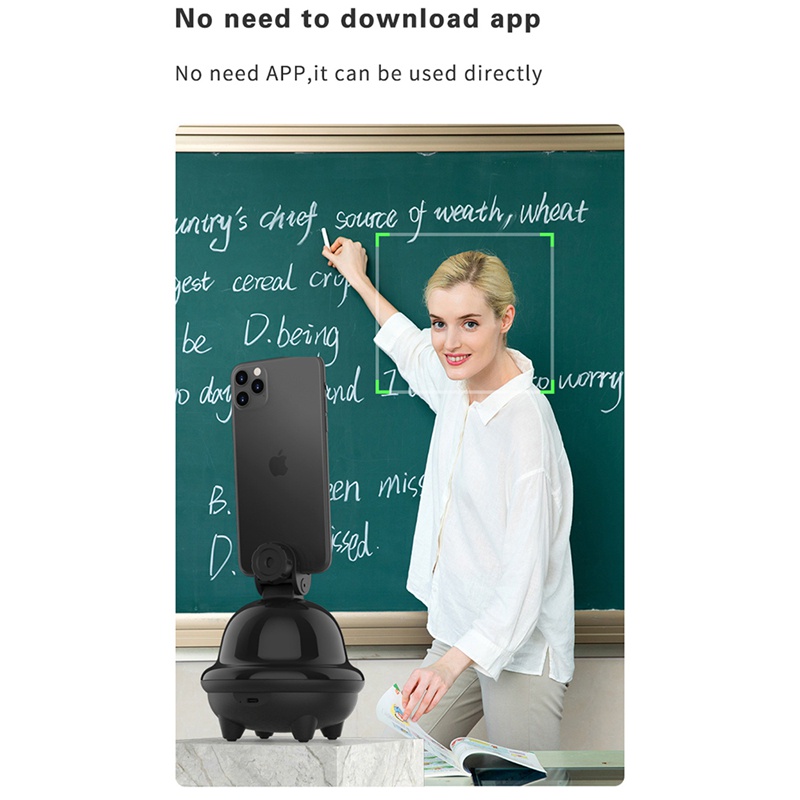 Giá đỡ điện thoại xoay 360 độ màu đen | BigBuy360 - bigbuy360.vn