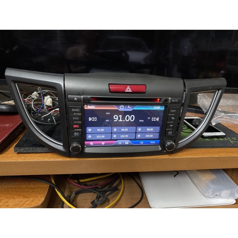 Màn DVD Honda Crv theo xe 2013