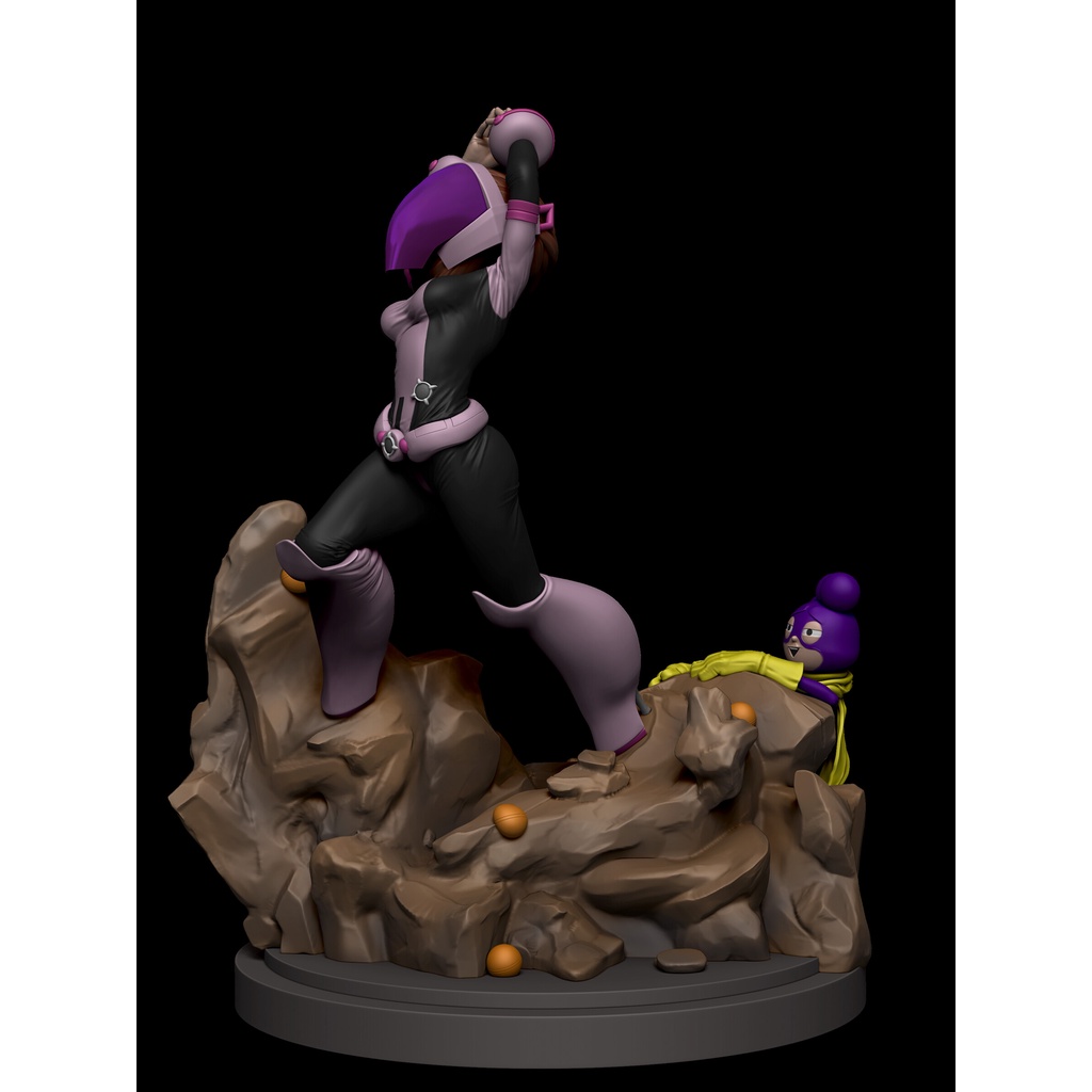 File in 3D mô hình Ochako Uraraka - My Hero Academia