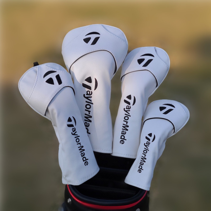 Taylormade Bọc Đầu Gậy Đánh Gôn Bọc Đầu Gậy Đánh Gôn Cho Tài Xế Bọc Da Lai Fairway Bọc Gỗ Chống Nước