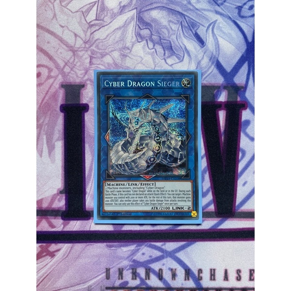 Thẻ bài Yugioh Cyber Dragon Sieger - Secret Rare - MP19-EN108