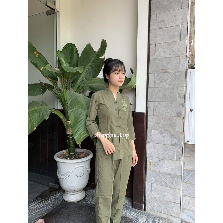 Đồ phật tử, đồ lam, đồ đi chùa bà lai tim nút thắt