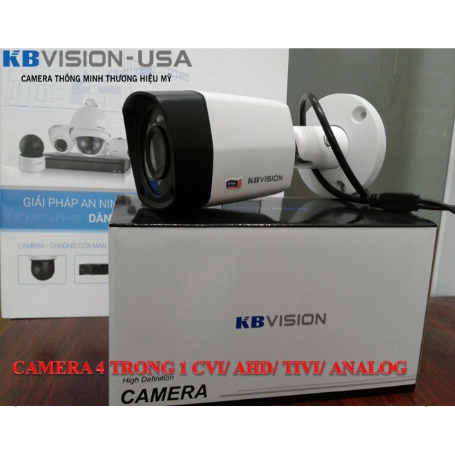 Camera 2MP KX-2001S4, hỗ trợ CVI/ AHD/ TVI/ ANALOG