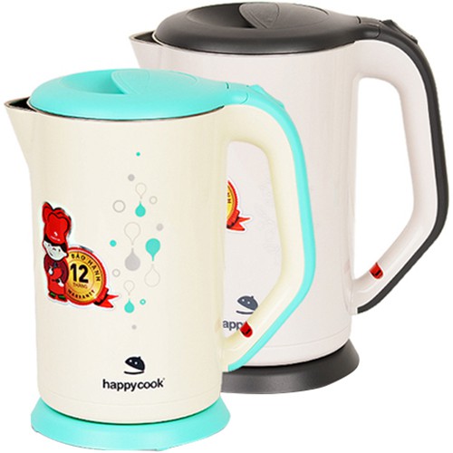 Ấm đun nước siêu tốc 2 lớp Happy Cook HEK-17WF