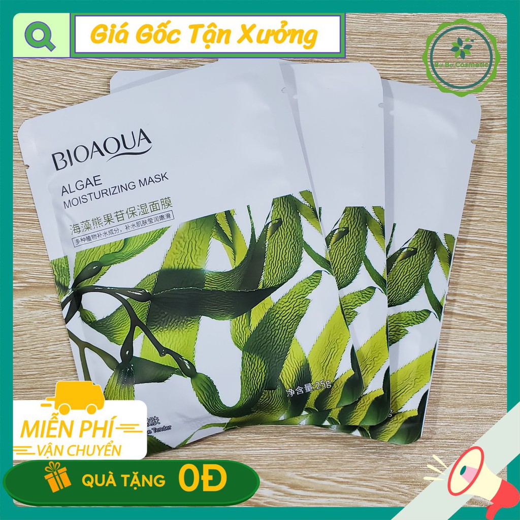 Mặt nạ chiết xuất thiên nhiên Nội Địa Trung BIOAQUA dưỡng da, cấp cẩm, đều màu da | BigBuy360 - bigbuy360.vn