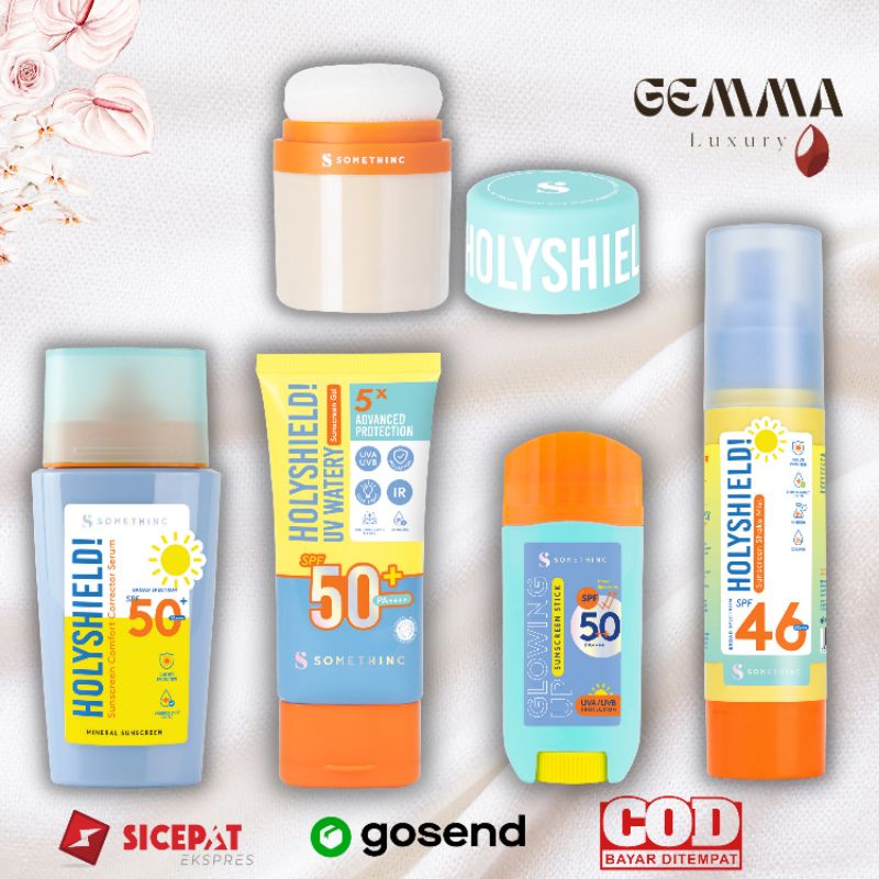 Kem Chống Nắng Somethinc SPF 50 Pa + + + + | Thánh thần ơi! Serum Chống Nắng Chỉnh Sửa Thoải Mái | Gel Chống Nắng Nước Holyshield UV | Kem Chống Nắng Holyshield Chất Lượng Cao | Phấn Phủ Dạng Bột Trong Suốt No Before Khoáng BLUR