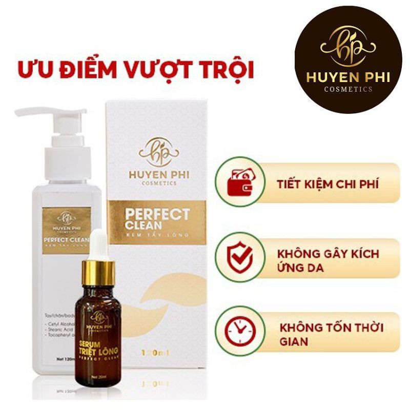 Kem Tẩy Lông Huyền Phi Cosmetics Triệt Lông Tận Gốc, Triệt Mùi