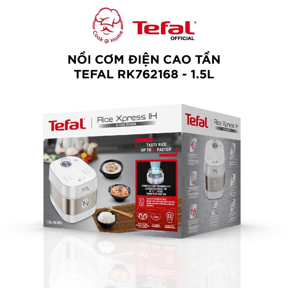 Nồi cơm điện tử cao tần Tefal RK762168 – 1.5L, 1200W