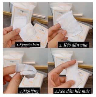 3 gói bông tẩy trang