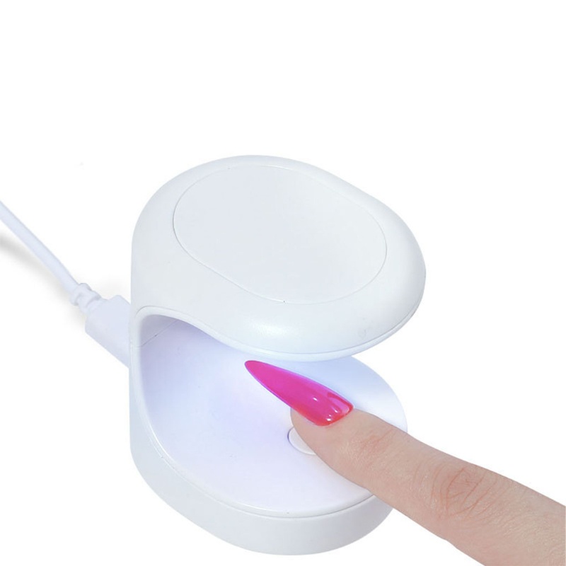 Đèn LED UV Mini Làm Khô Móng Tay/Chân Kèm Sạc USB Tiện Dụng