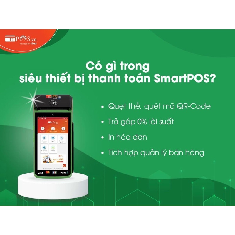 Máy quẹt thẻ MPOS cá nhân - doanh nghiệp