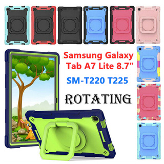 Ốp bảo vệ máy tính bảng có thể xoay được tiện lợi cho Samsung Galaxy Tab A7 Lite 8.7 Sm-T220 T225 2021