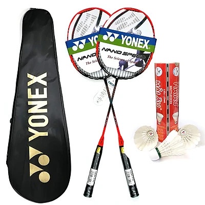 Combo 2 Vợt cầu lông Yonex Tặng kèm 2 trái cầu