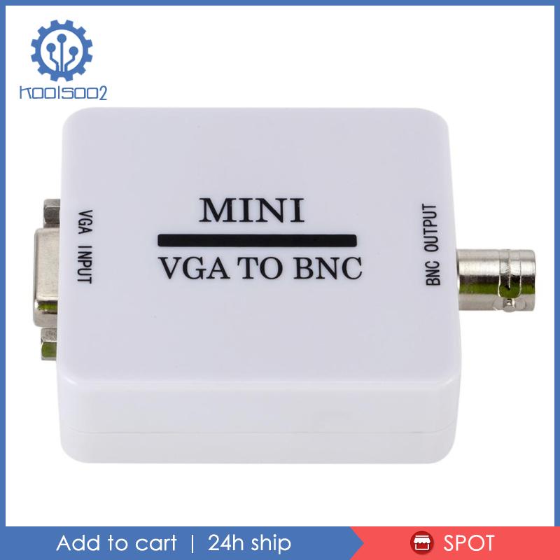 Hộp Chuyển Đổi Koolsoo2 Mini HD VGA Sang BNC Video Kỹ Thuật Số Cho HDTV