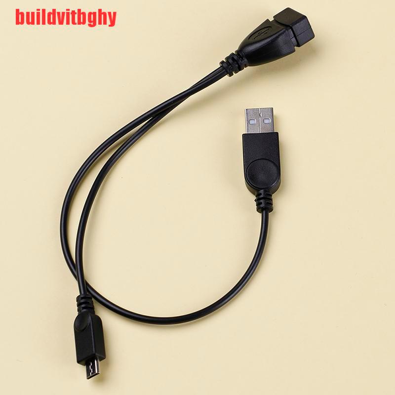 (Mua-Code) Cáp Chuyển Đổi Từ Micro Usb Đực Sang Usb Cái Cho Điện Thoại