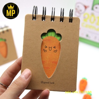 Sổ tay cà rốt đẹp cute