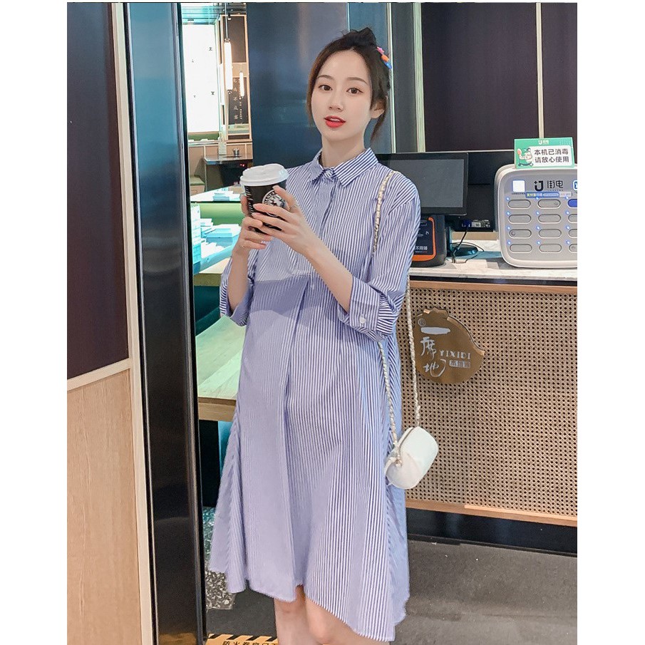 Váy Bầu Đầm Bầu Xinh Thô A2105