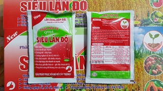 Phân bón siêu lân đỏ dạng dung dịch gói 20ml
