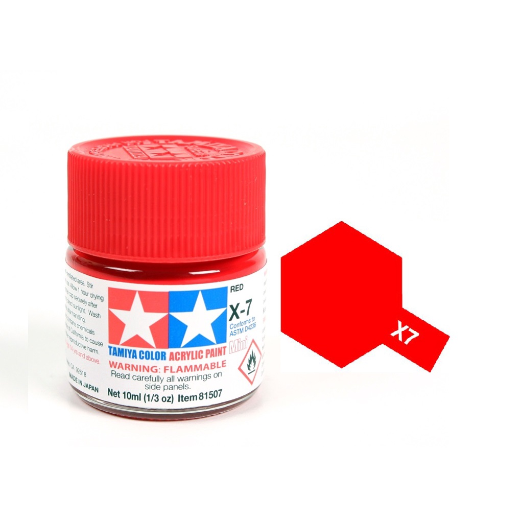 ACRYLIC MINI ( X1 ~ X21 ) SƠN MÔ HÌNH 10ML TAMIYA