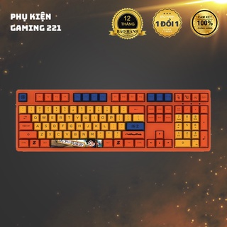 Bàn phím cơ AkkO 3108 Dragon Ball Z - Goku - Akko Switch - Hàng Chính Hãng