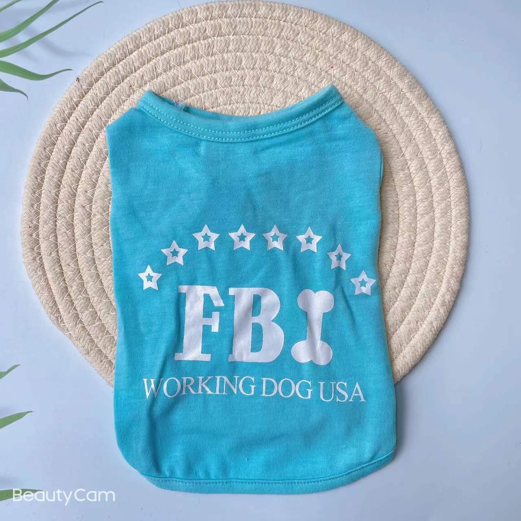 Áo Cotton Mỏng Mùa Hè Cho Thú Cưng