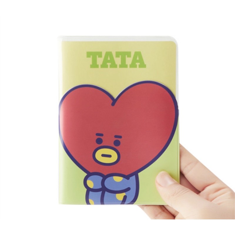 Bao đựng hộ chiếu BT21 | Colorful Transparent Passport Case chính hãng