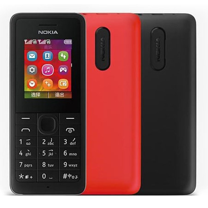 ĐIỆN THOẠI NOKIA 107 2 SIM NGHE NHAC CHỤP ẢNH FULLBOX