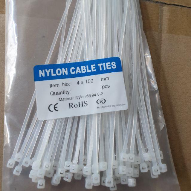 Dây rút trắng 1T5 (15cm)