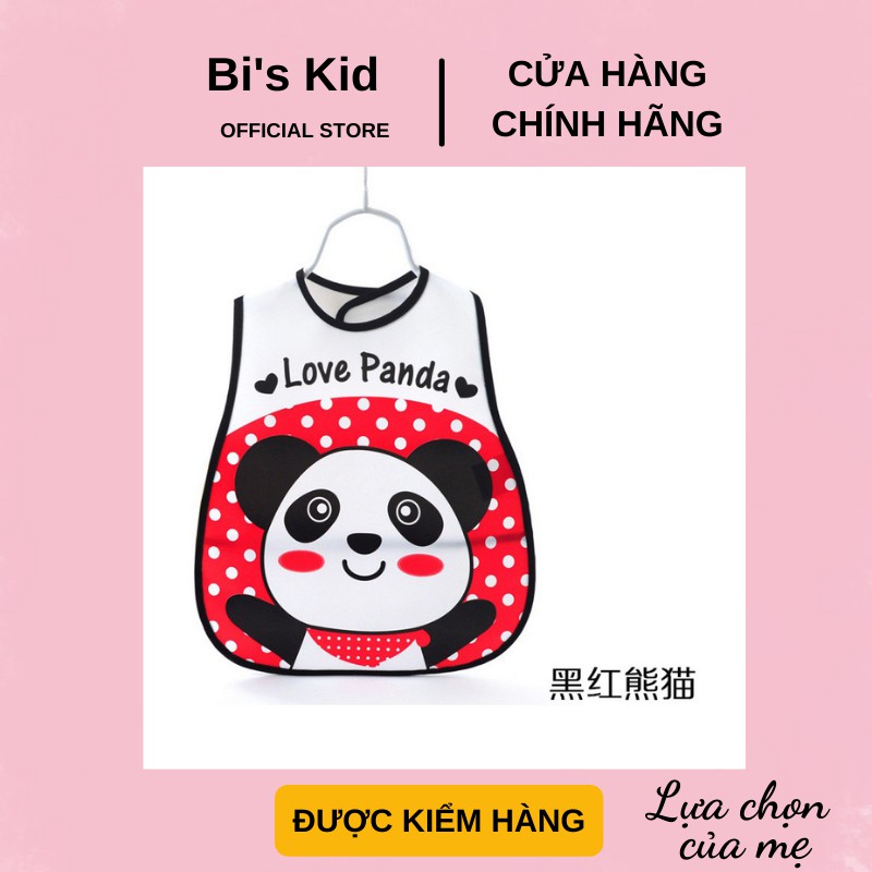 Yếm cho bé 📌FREESHIP📌 yếm nhựa ăn dặm có máng hứng không thấm nước an toàn cho bé