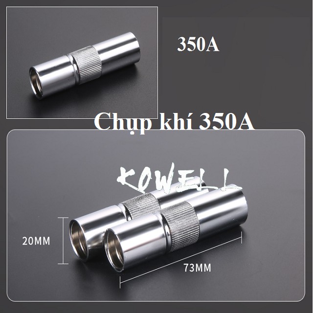 Chụp khí dây hàn mig 15ak - 200A - 24KD - 350A - 500A - 36KD