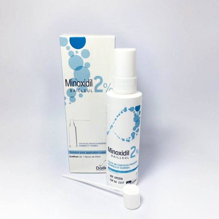 Sản phẩm Giảm Rụng Tóc Minoxidil Bailleul 2% - NHẬP KHẨU PHÁP - NGĂN RỤNG TÓC, KÍCH THÍCH MỌC TÓC [Hộp 3 lọ 60ml] | BigBuy360 - bigbuy360.vn