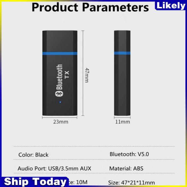 Bộ Chuyển Đổi Thu Phát Âm Thanh Cho Chuột Bluetooth Usb Cho Pc/Aptx/Aptx