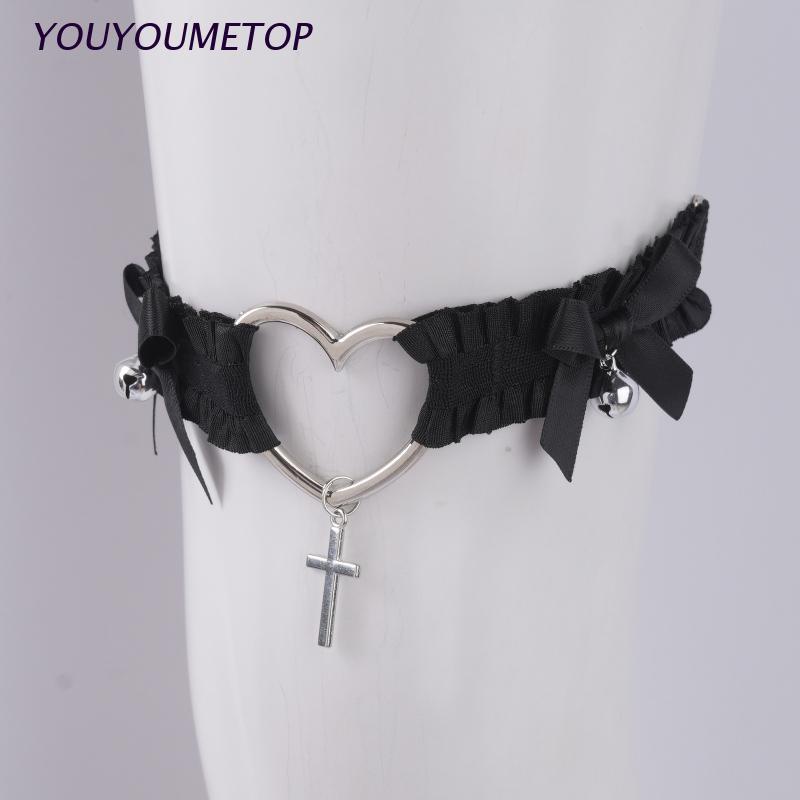 Đai đeo đùi phối nơ phong cách gợi cảm thời trang cho nữ