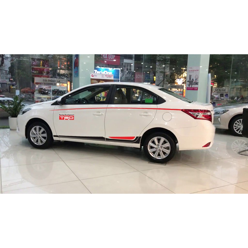 Tem xe ô tô vios phong cách TRD TS096