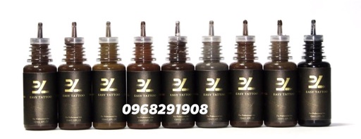 Mực phun xăm BL (10ml) đủ màu cơ bản