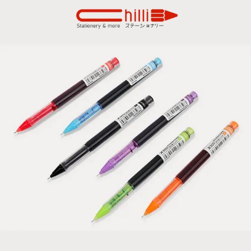 Bút Gel Beifa X800 Ngòi 0.5mm 6 Màu Xinh Xắn Có Bộ Điều Chỉnh Mực Thông Minh Siêu Tiện Lợi