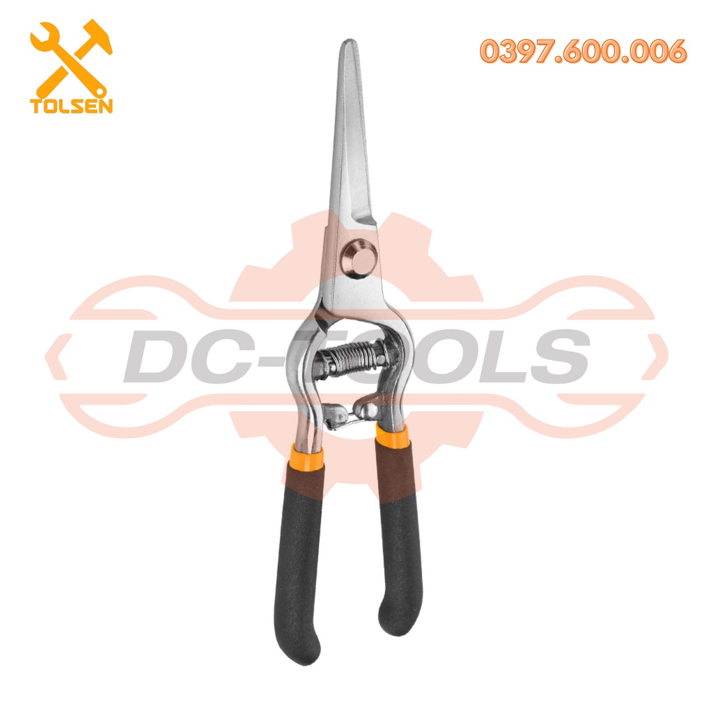 KÉO CẮT CÀNH 31019 Kích thước: 8&quot;/200mm, Đường kính cắt 12mm Tay cầm nhúng