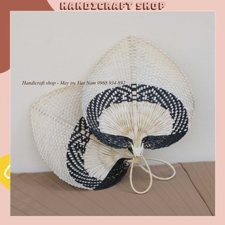 Quạt Nan Bằng Tre - Trang Trí Không Gian Sống - HANDICRAFT SHOP
