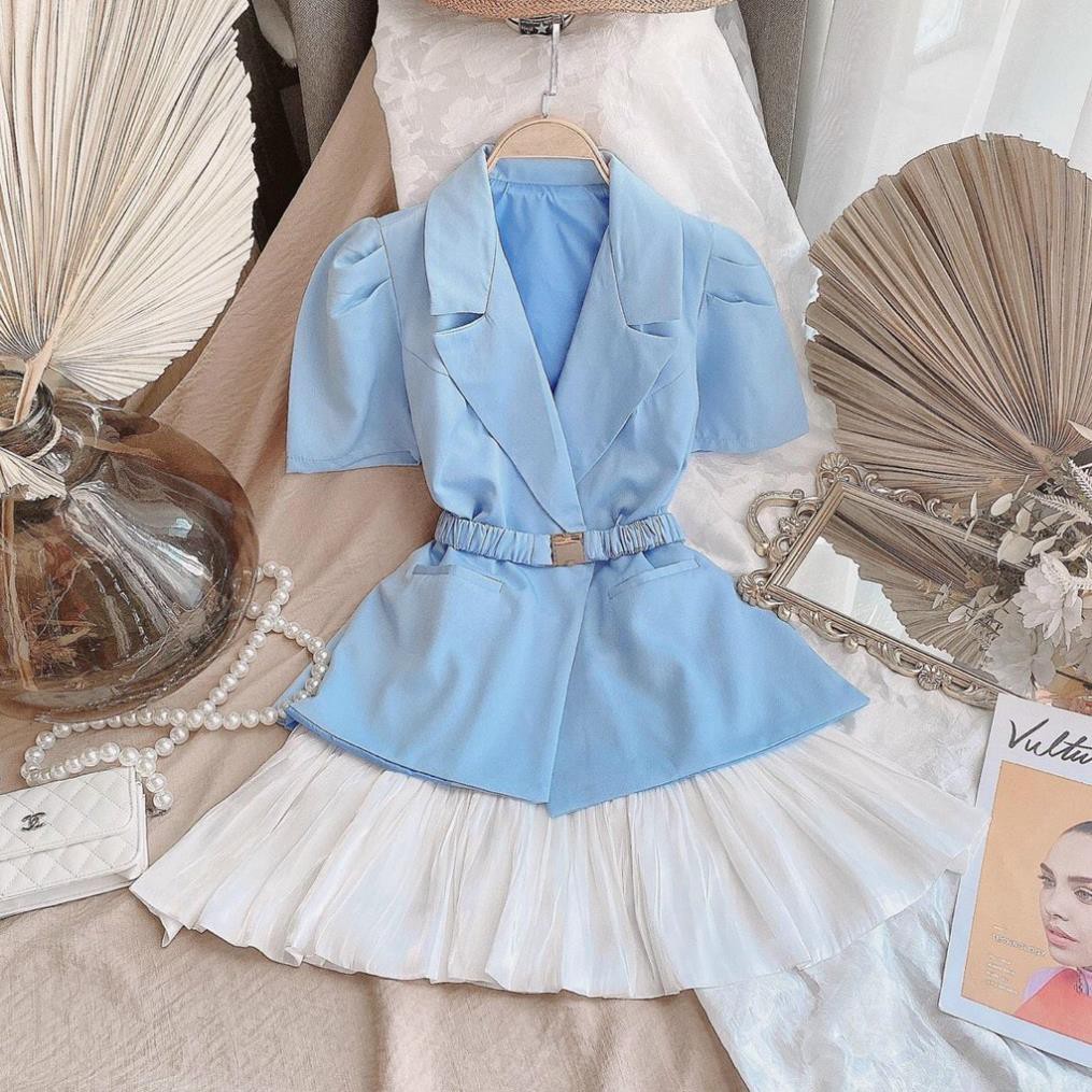 Set Vest Nữ Chân Váy LyLy Đầm Vest Công Sở Blazer Hàn Quốc Đẹp, Thiết kế Công Sở, Đi Dự Tiệc Cưới AO017 | BigBuy360 - bigbuy360.vn