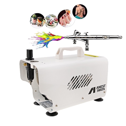 Máy Nén Khí Mini Iwata Model DFC-108 Dùng Cho Airbrush