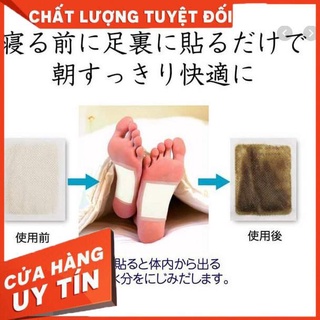 (Nhật Auth) MIẾNG DÁN THẢI ĐỘC CHÂN KENKO NHẬT BẢN 30 miếng