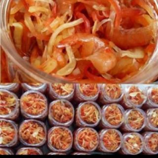 Mắm tép bạc đất trộn đu đủ 1kg