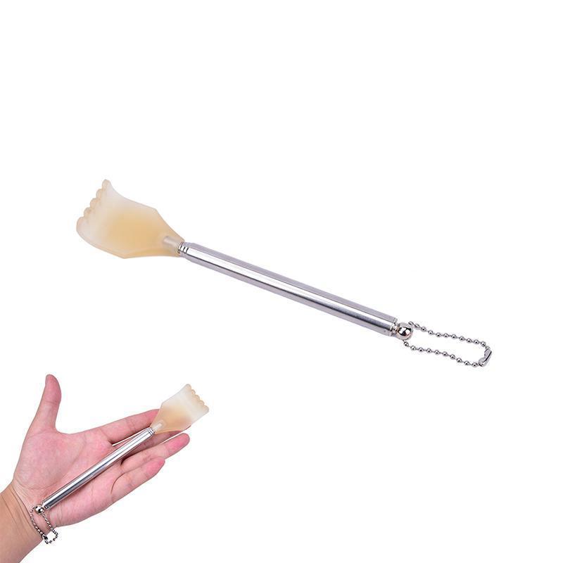 (Hàng Mới Về) Cây Gãi Lưng Bằng Thép Không Gỉ Có Thể Kéo Dài Tiện Dụng
