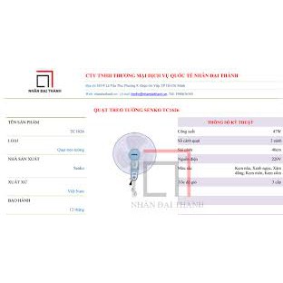 Quạt đảo trần Senko TD105
