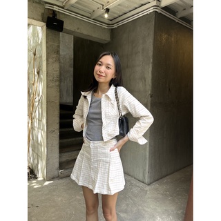 Áo khoác kẻ sọc elise jacket soda pop
